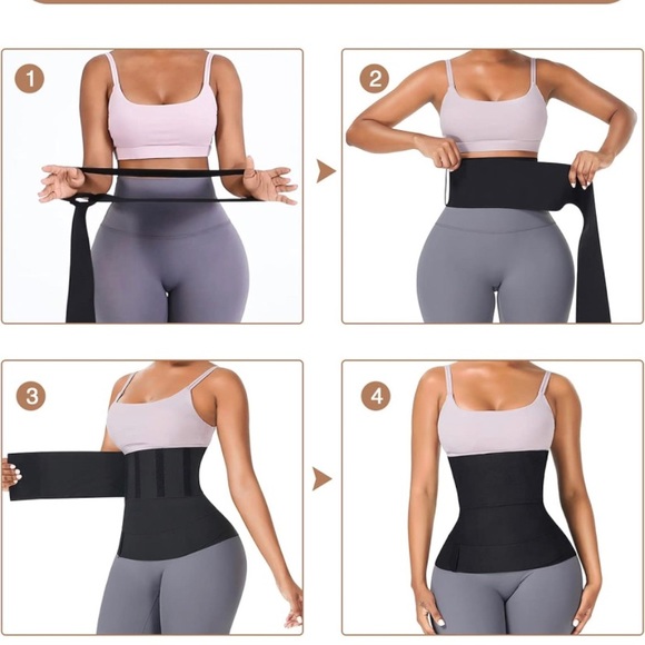 ECOWALSON Corset Cinher Body Shaper voor dames, met stalen botten en extender, F-zwart (9 stalen botten hoogte: 29,5 cm), M
